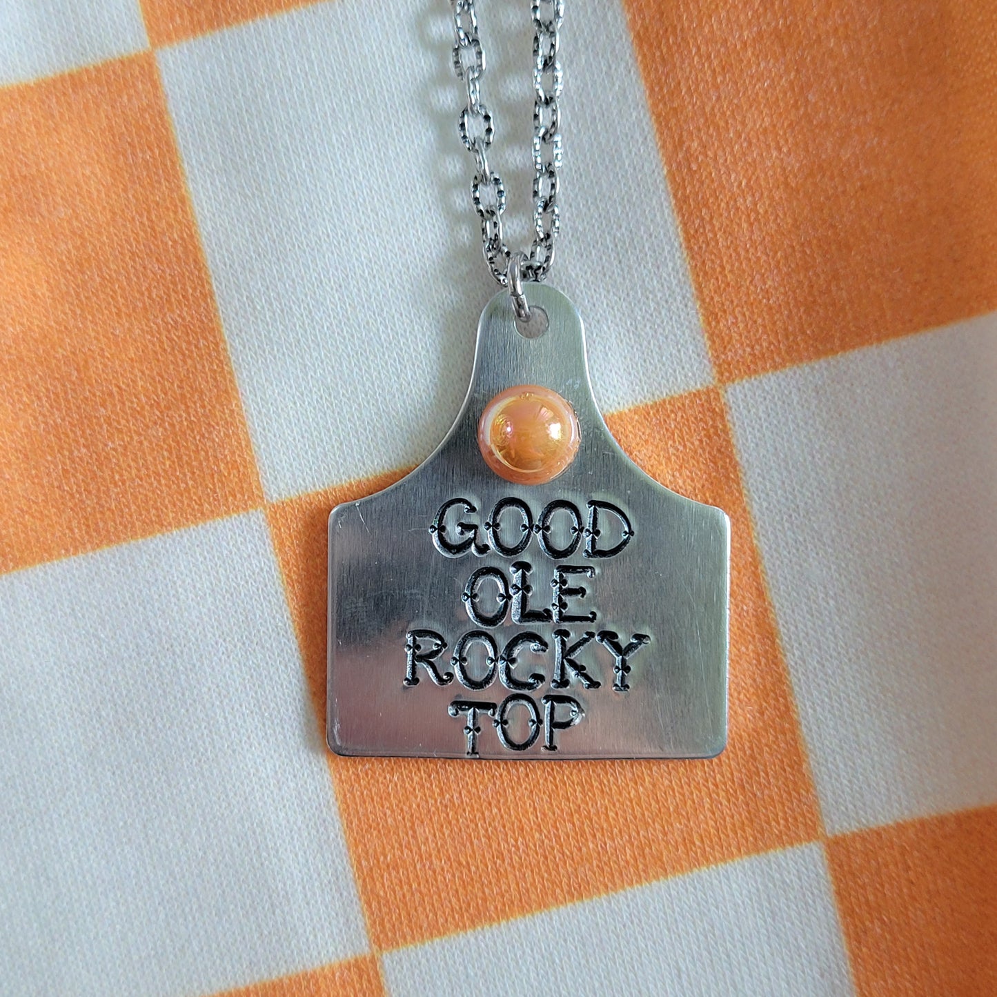 Rocky Top Tag Ear Necklace