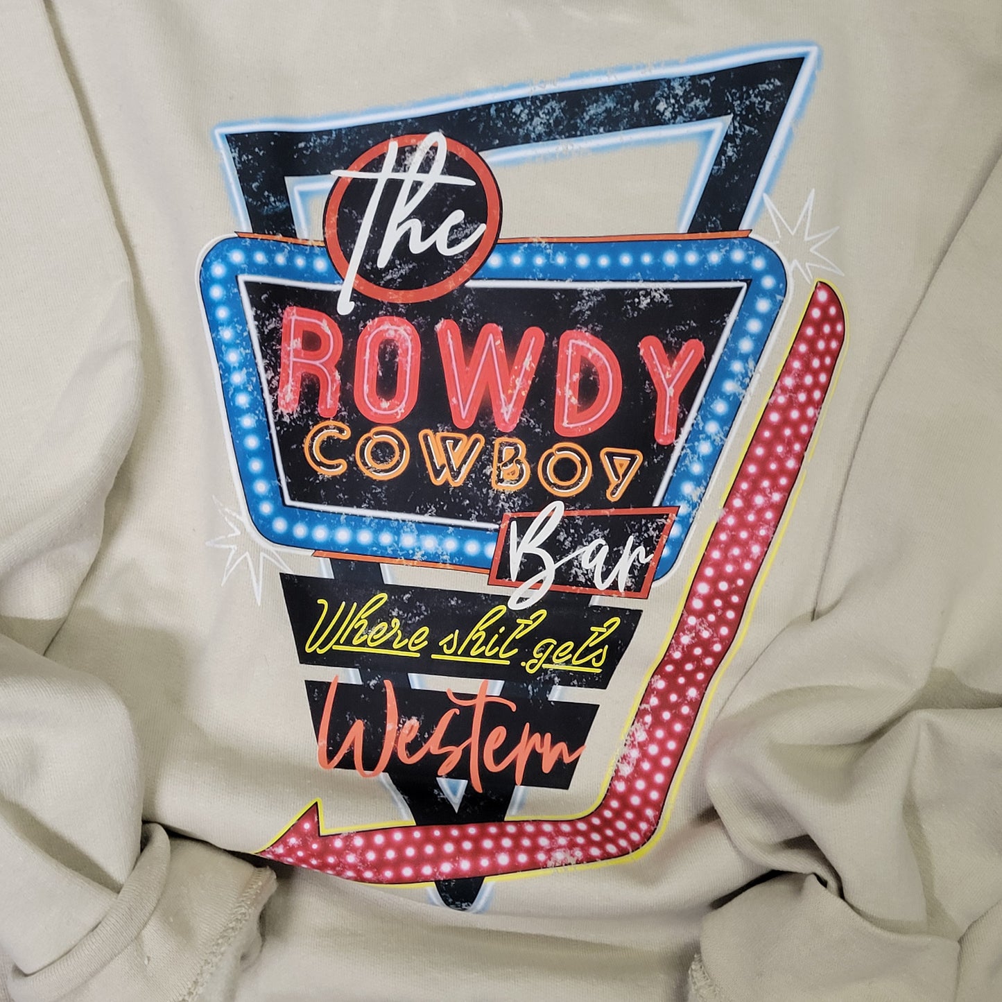 Rowdy Cowboy Sweatshirt