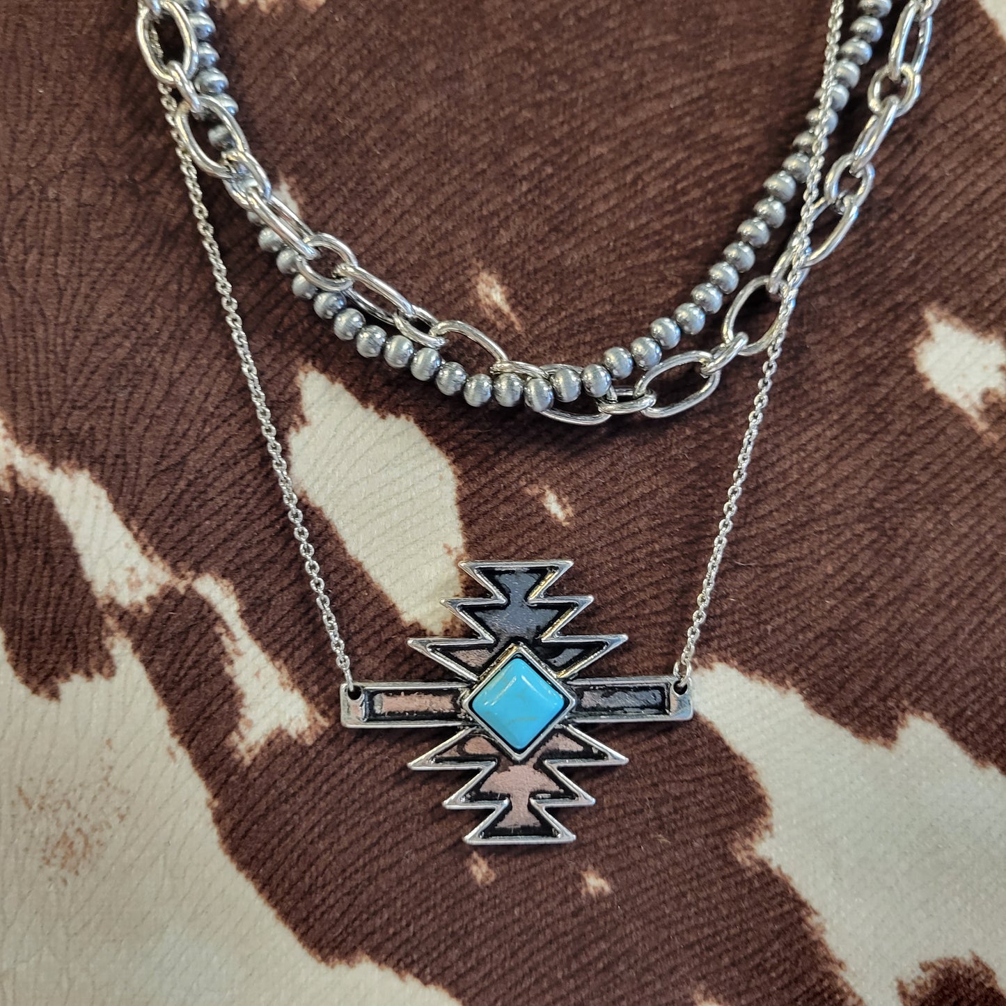 Jacy Aztec Necklace