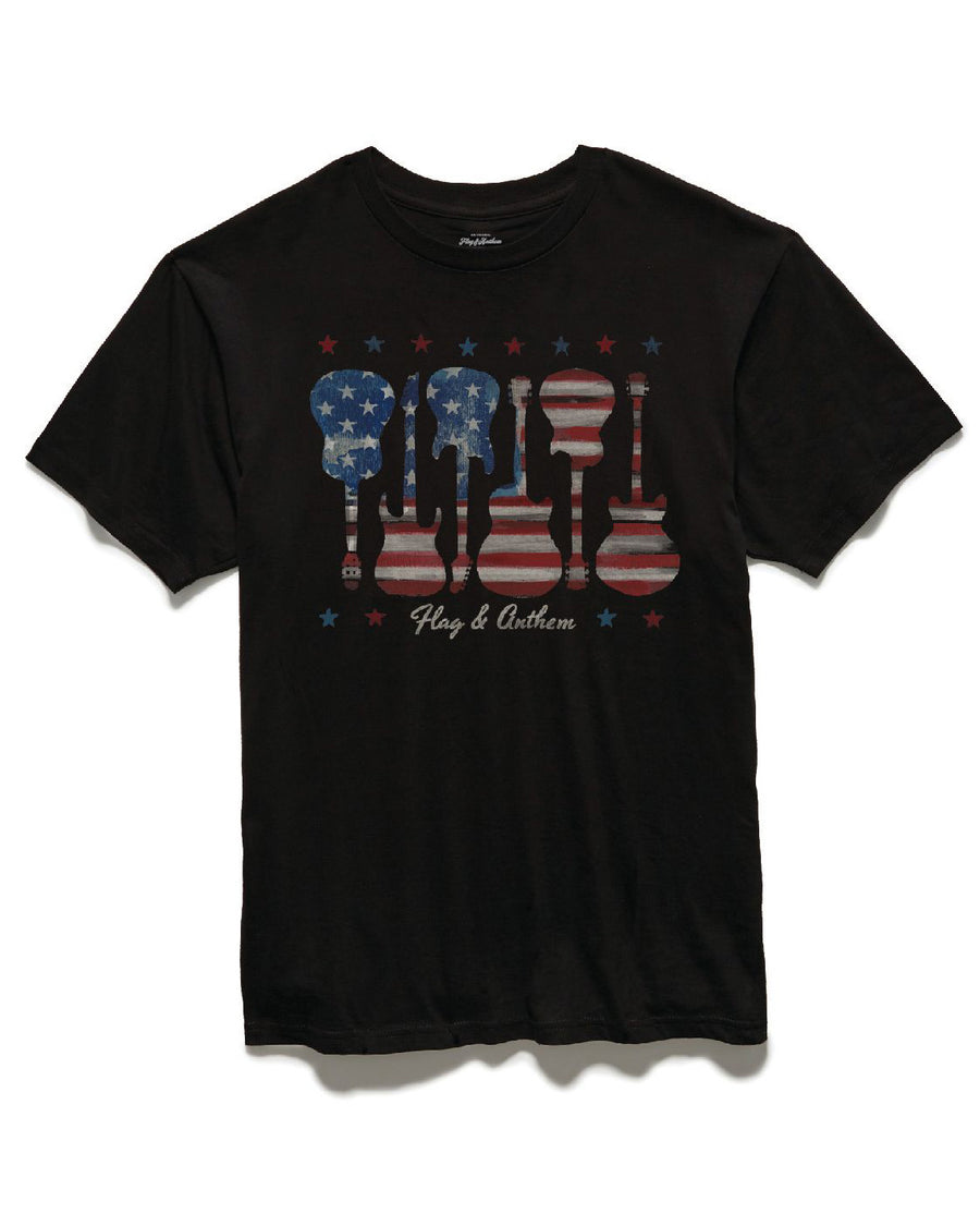 T-shirt guitare Americana