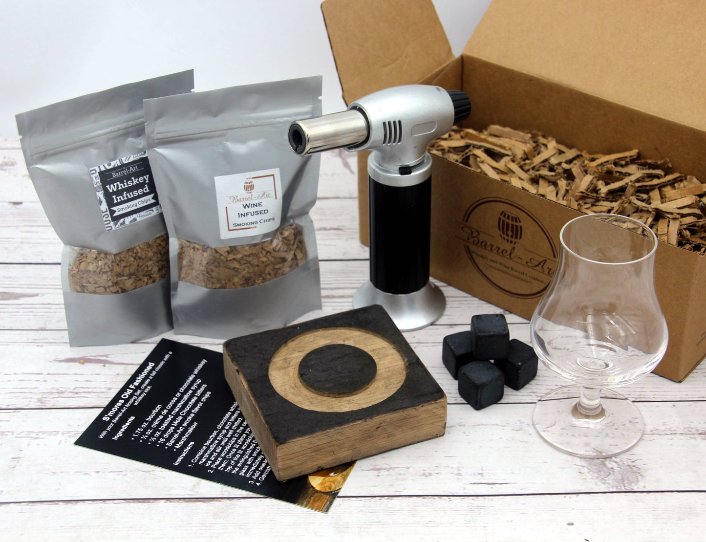 Smoking Kit with Nosing Glass