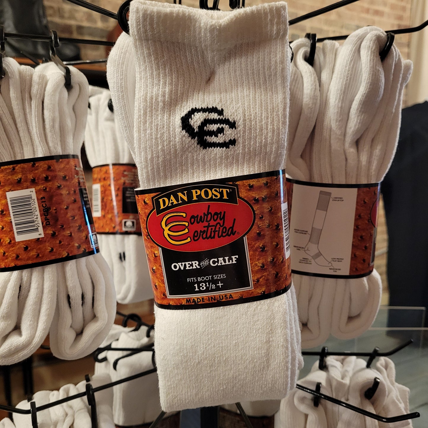 DP CC Boot Socks