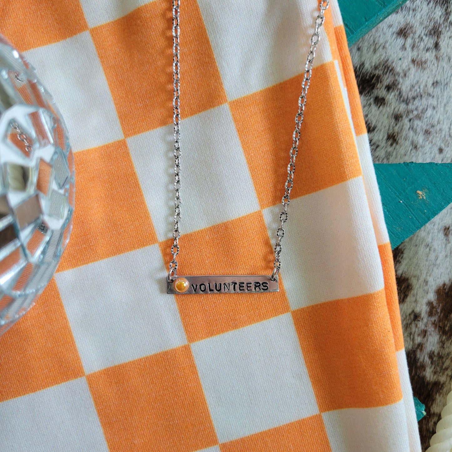 Volunteers Bar Necklace