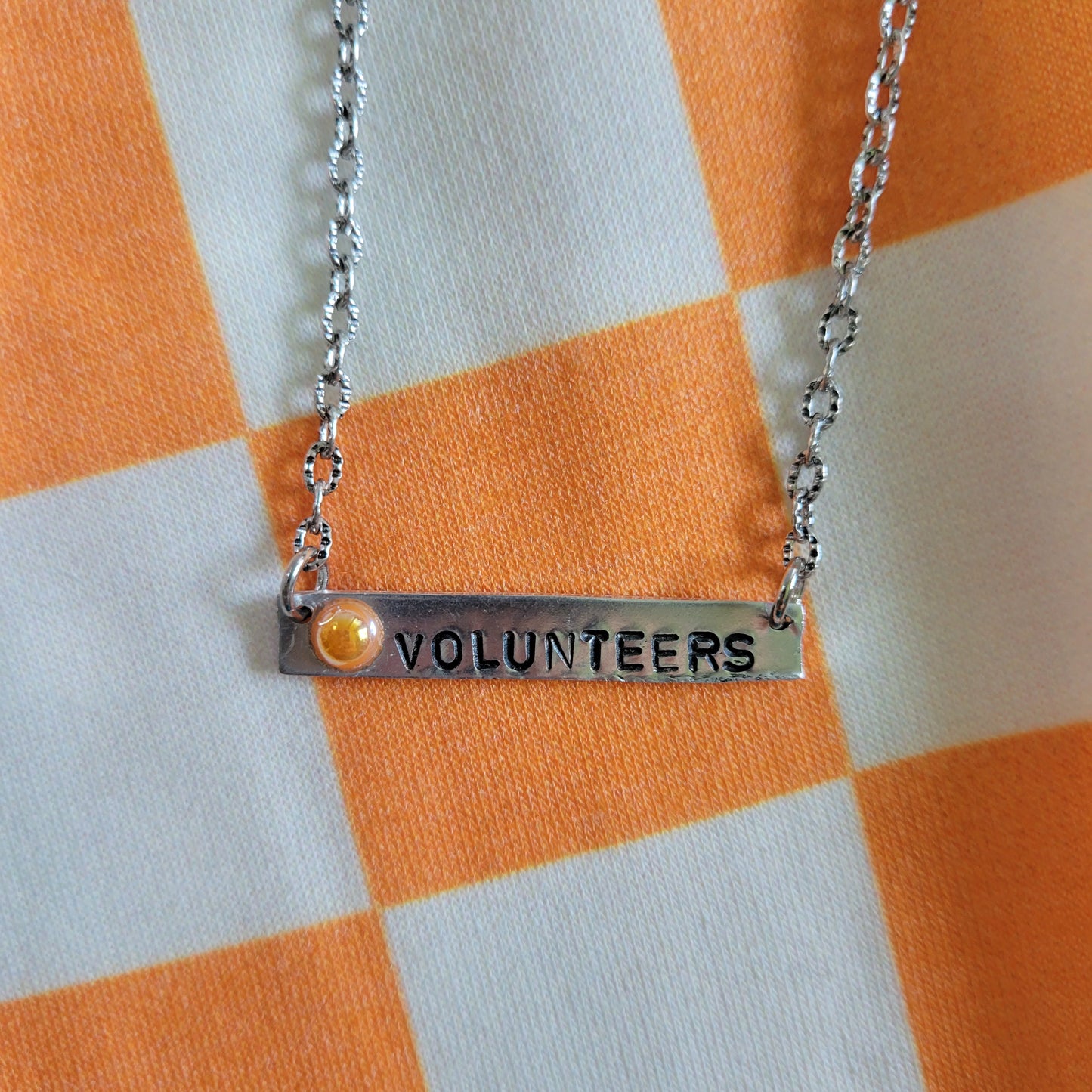 Volunteers Bar Necklace