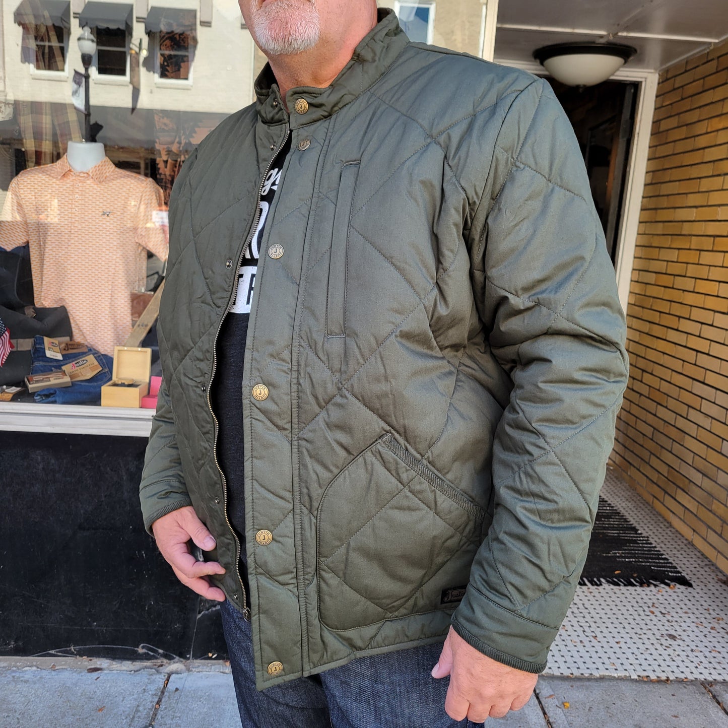 Broken Arrow Quilted Jacket