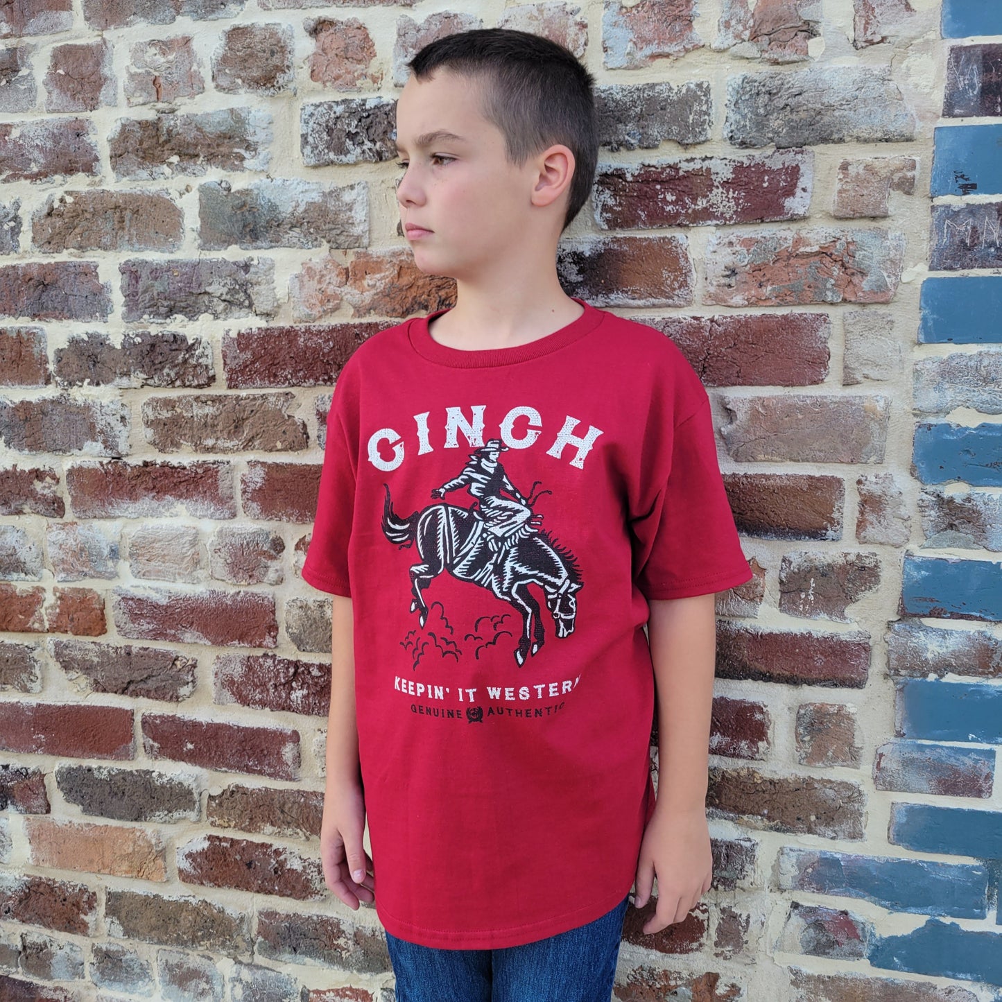 Cinch Boys Western Tee