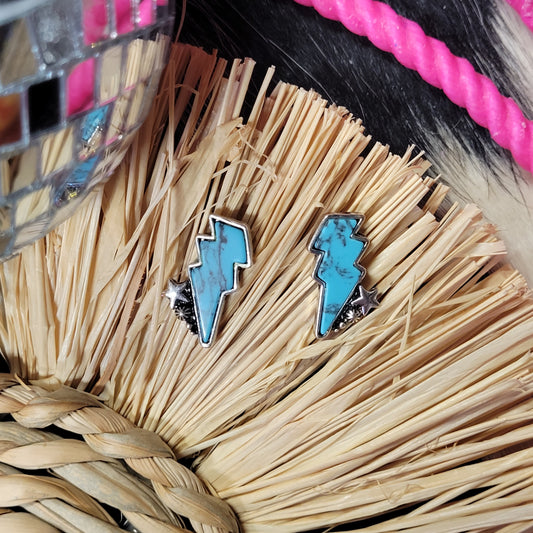 You're A Star Earrings [turquoise]