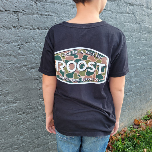 Roost Youth Camo Tee