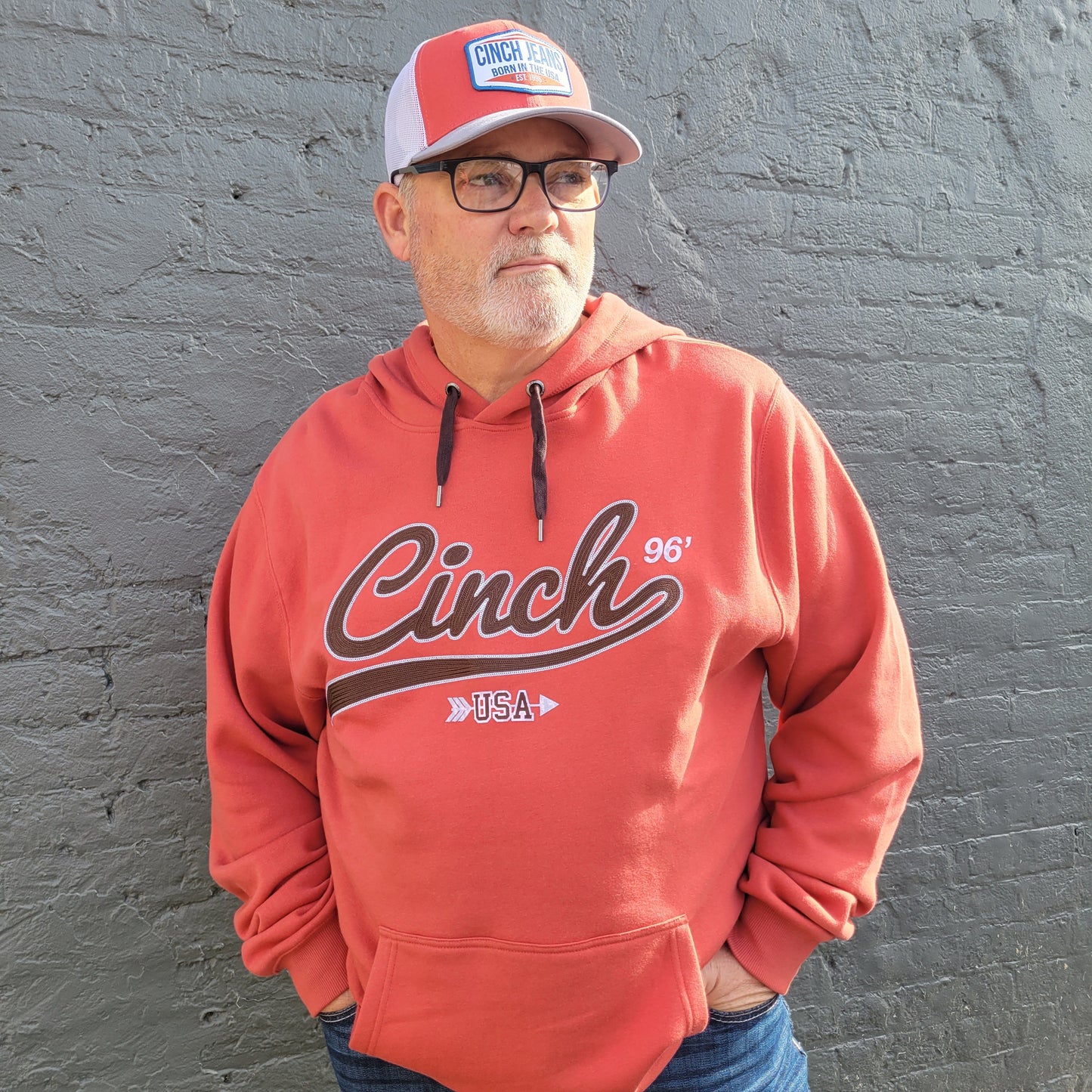 Cinch Hoodie [red]