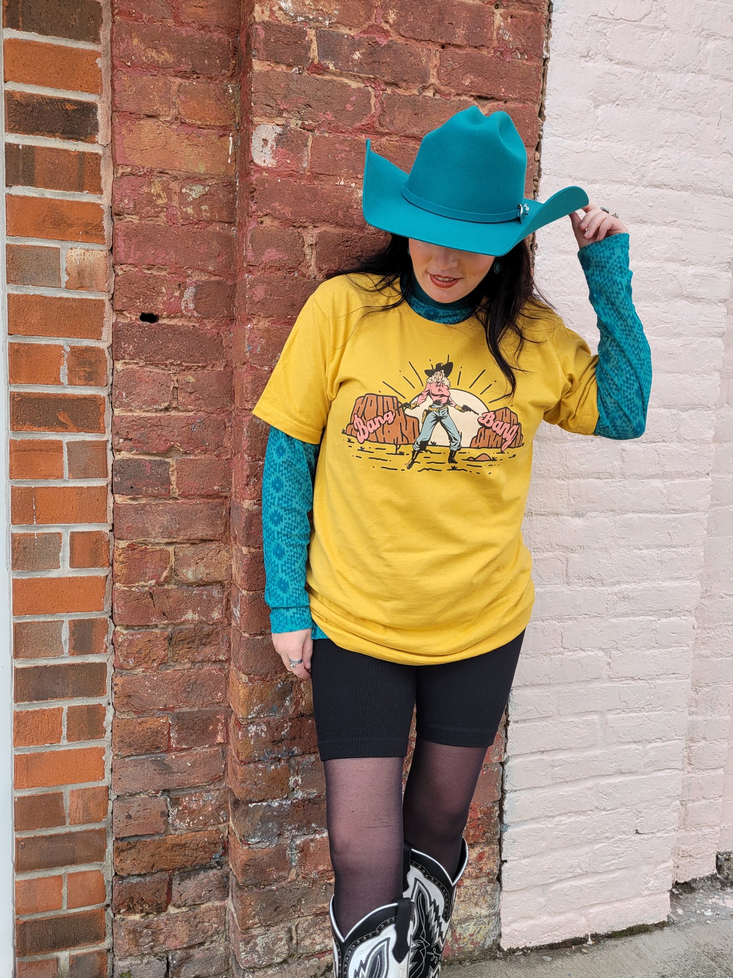 Ne plaisantez pas avec le t-shirt Cowgirl