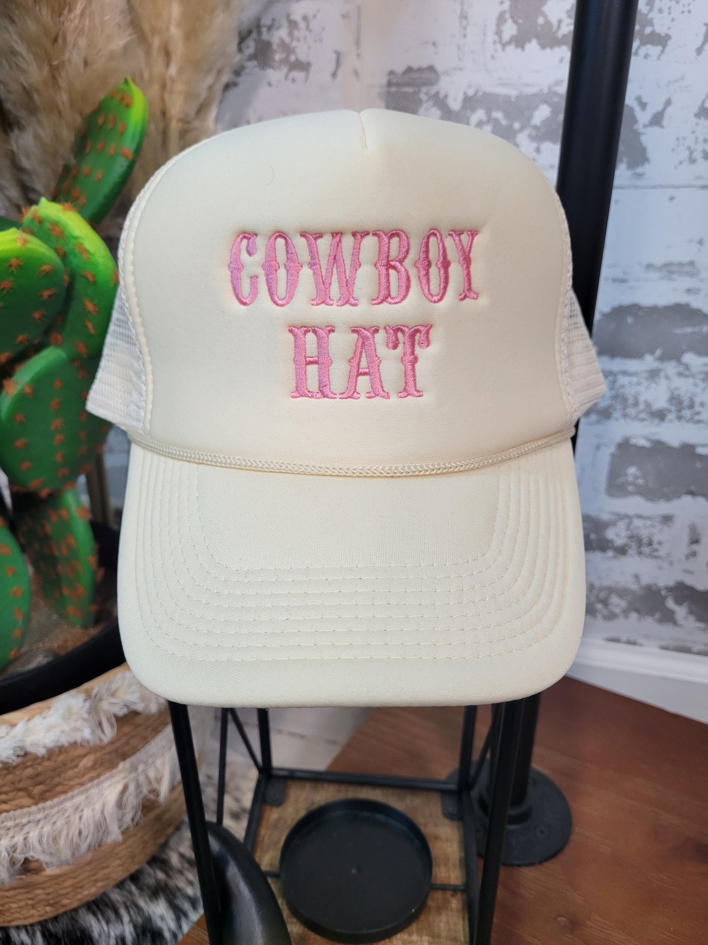 Cowboy Hat Trucker Hat