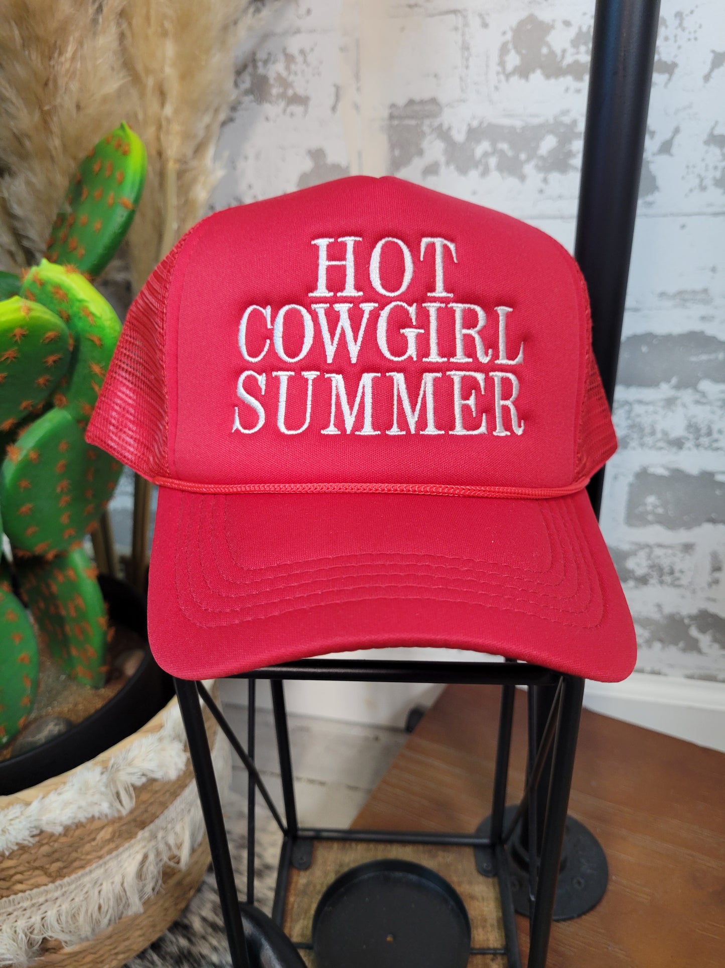 Hot Cowgirl Trucker Hat