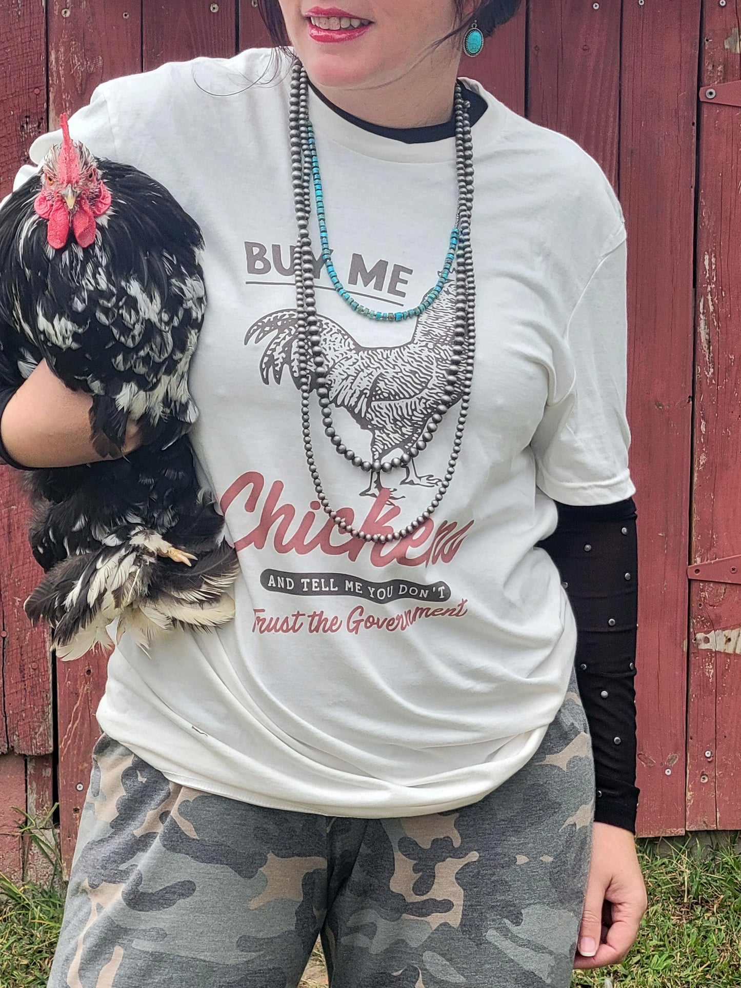 Buy Me Chickens Tee