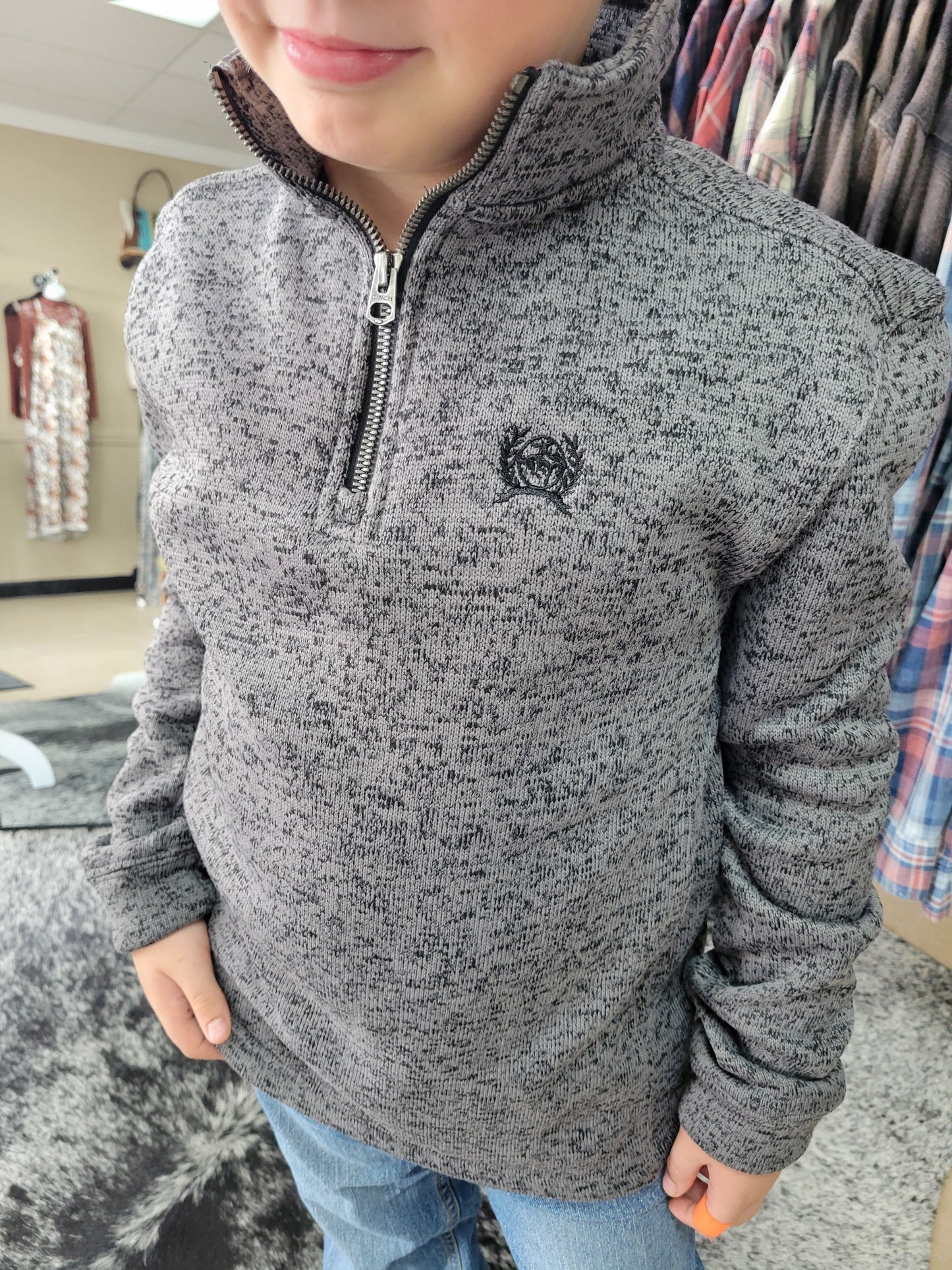 Cinch Boys 1/4 Zip Pullover