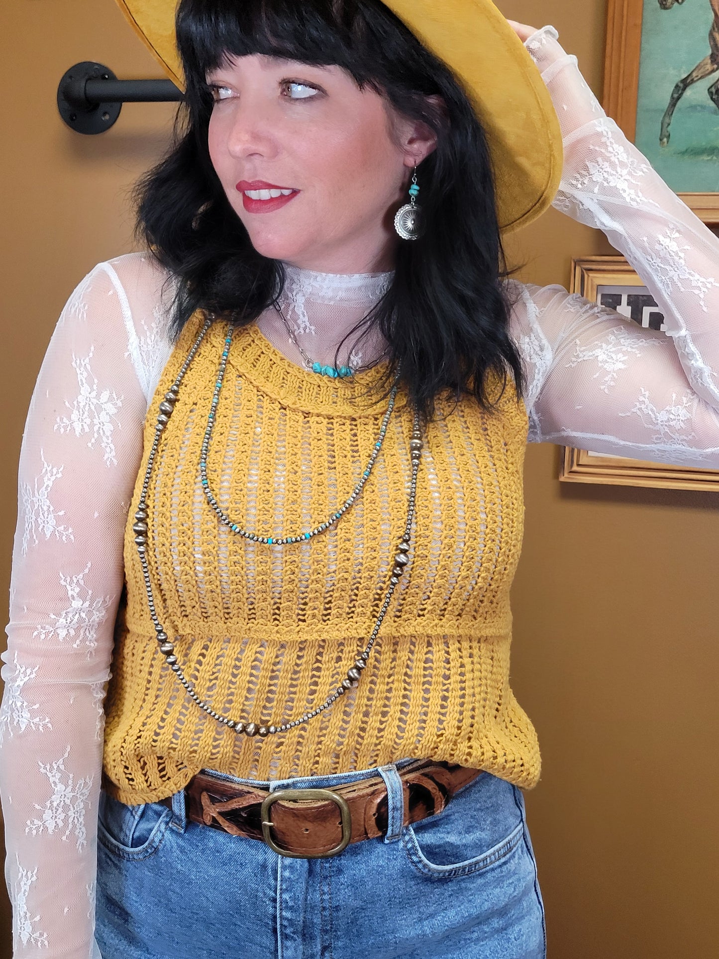 Mego Crochet Top