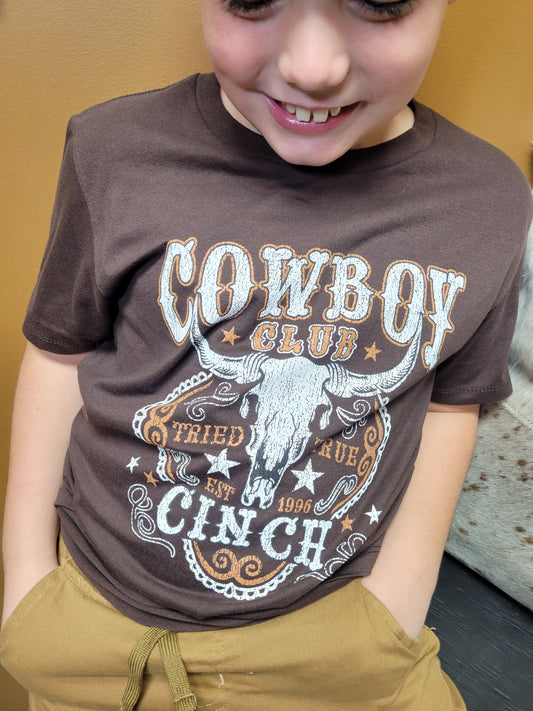 Cinch Boys Cowboy Club Tee