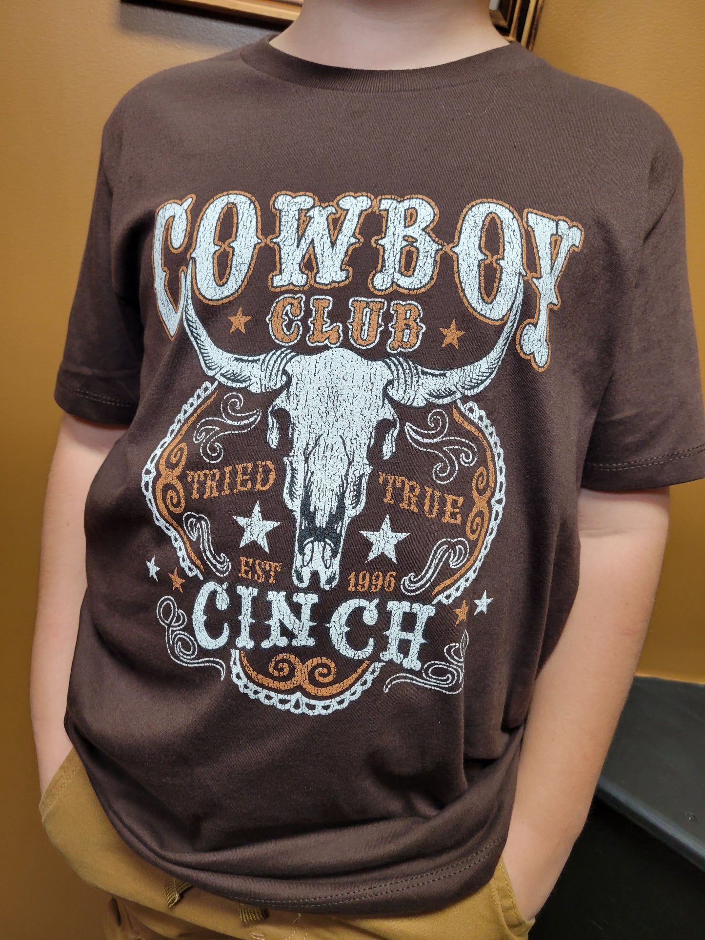 Cinch Boys Cowboy Club Tee