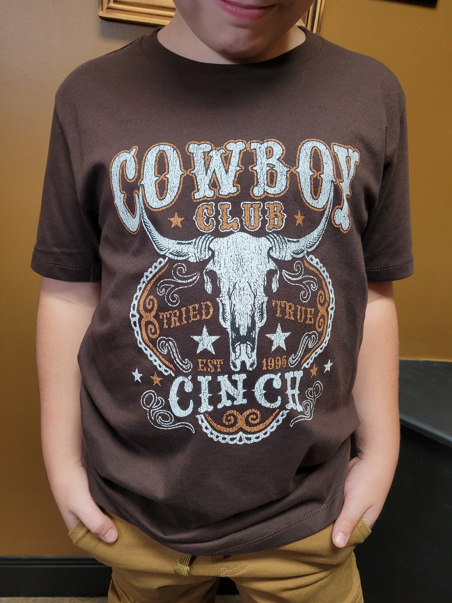 Cinch Boys Cowboy Club Tee