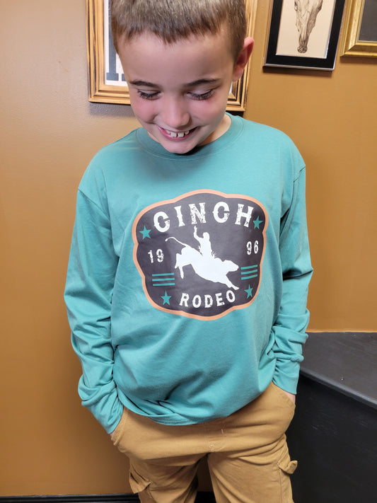 Cinch Boys Rodeo LS Tee