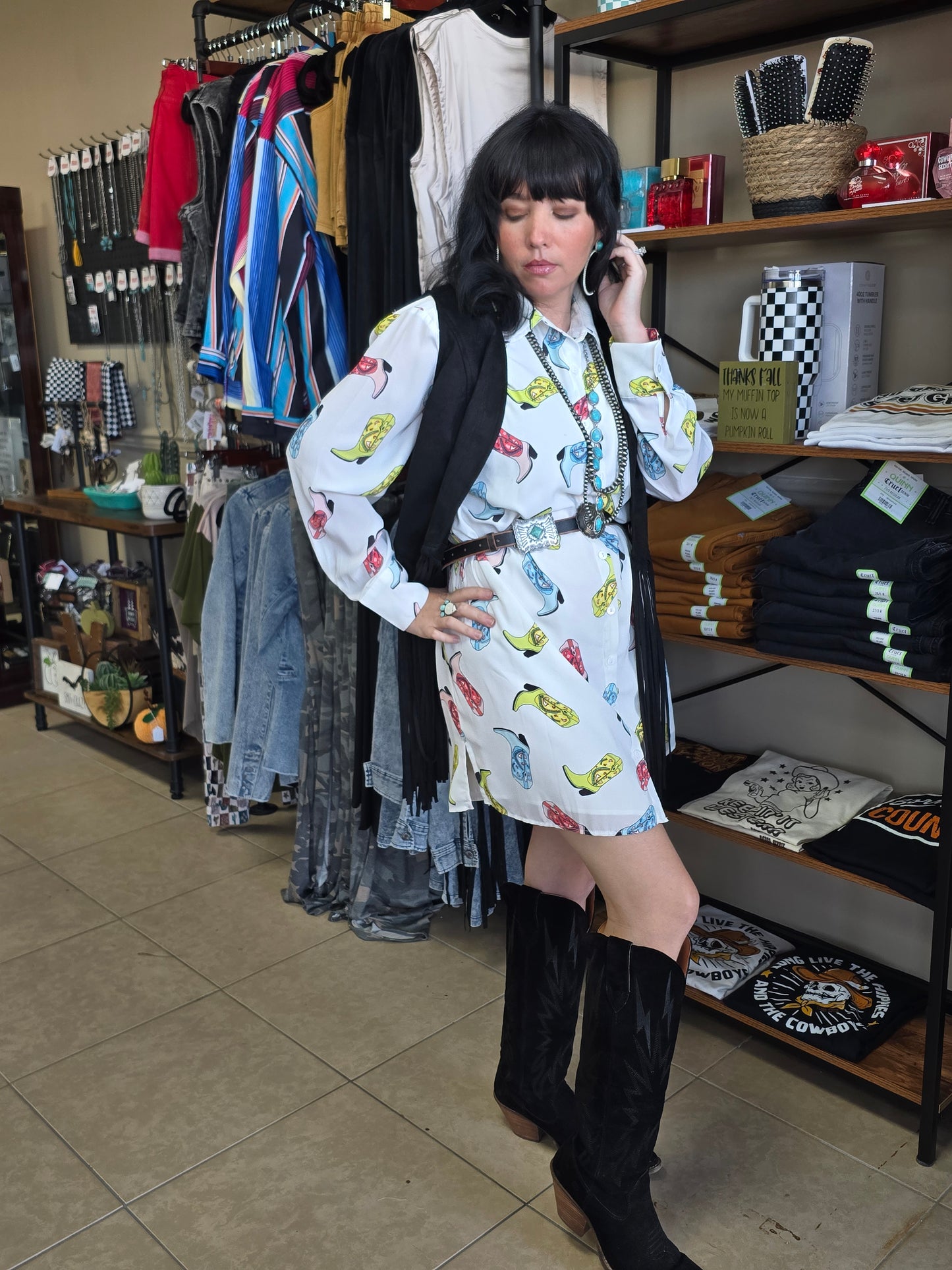 Boot Scootin Boogie Dress