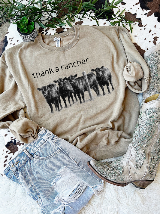 Thank a Rancher Crewneck