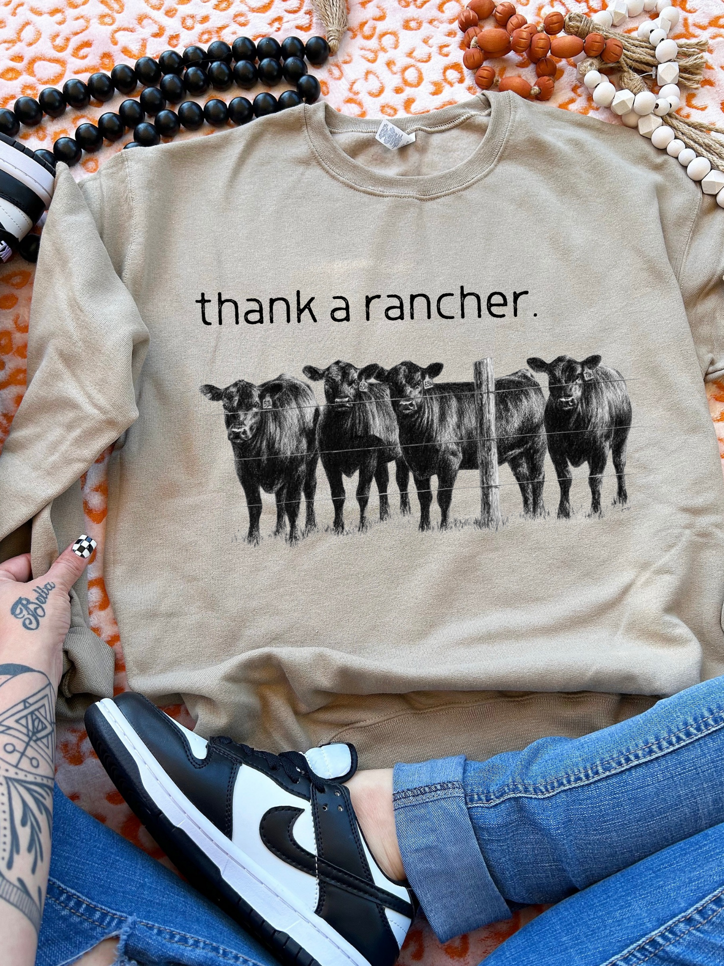 Thank a Rancher Crewneck