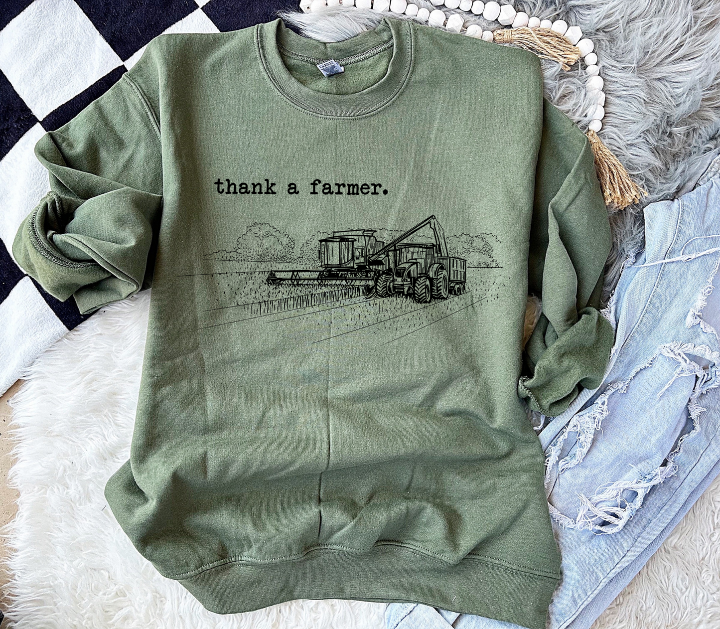 Thank a Farmer Crewneck