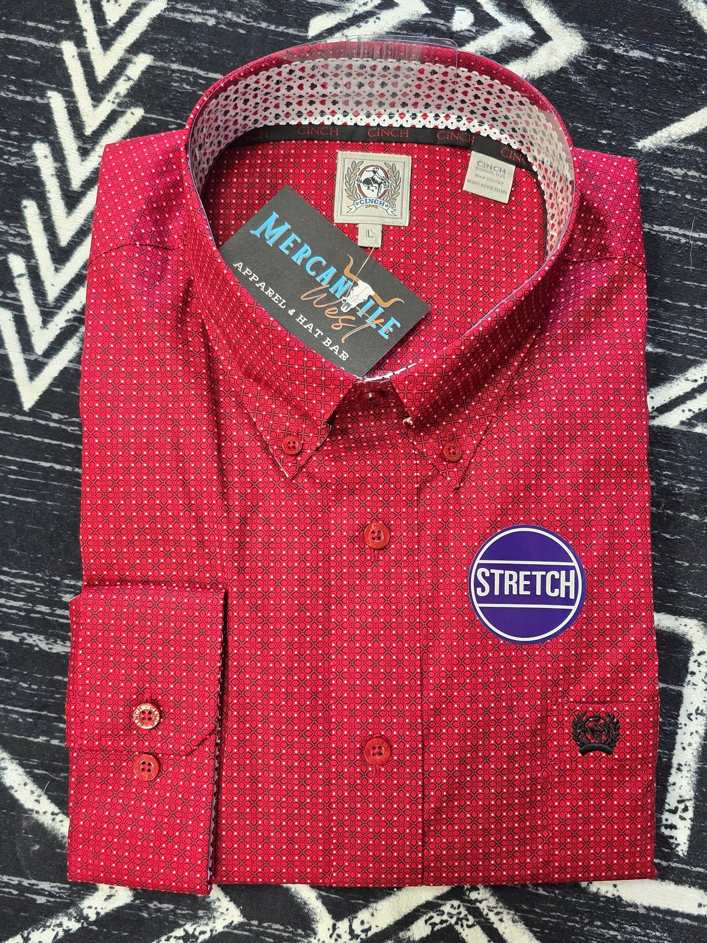 Cinch Classic Button Down [red]