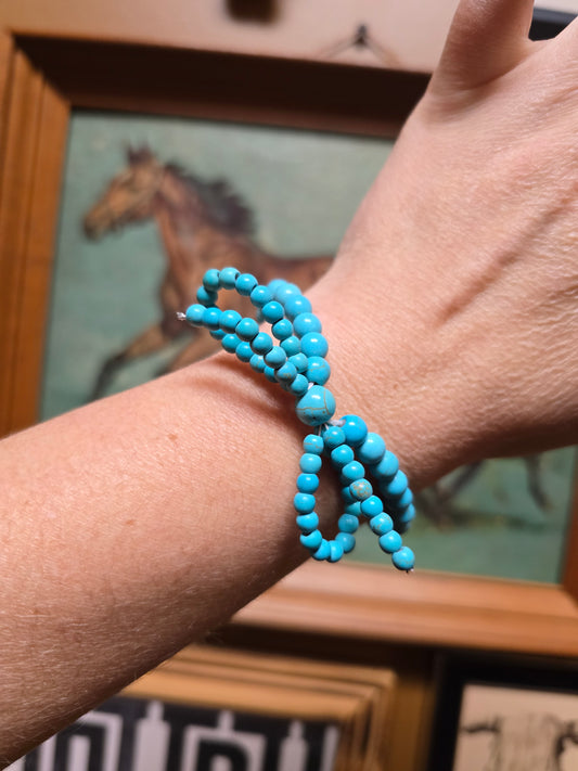 Coquette Ribbon Bracelet [turquoise]