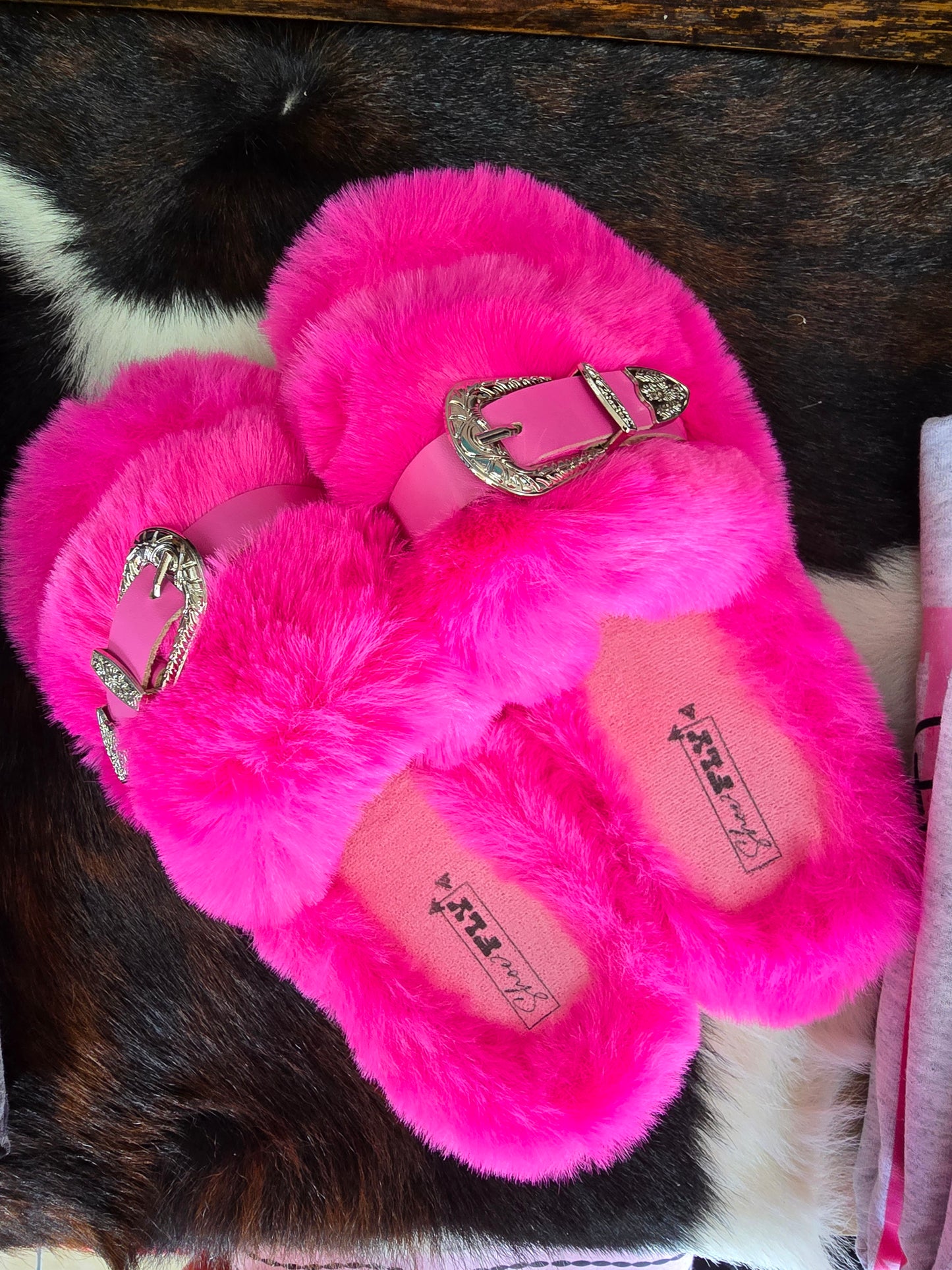 Home Buckles Slipper [pink]