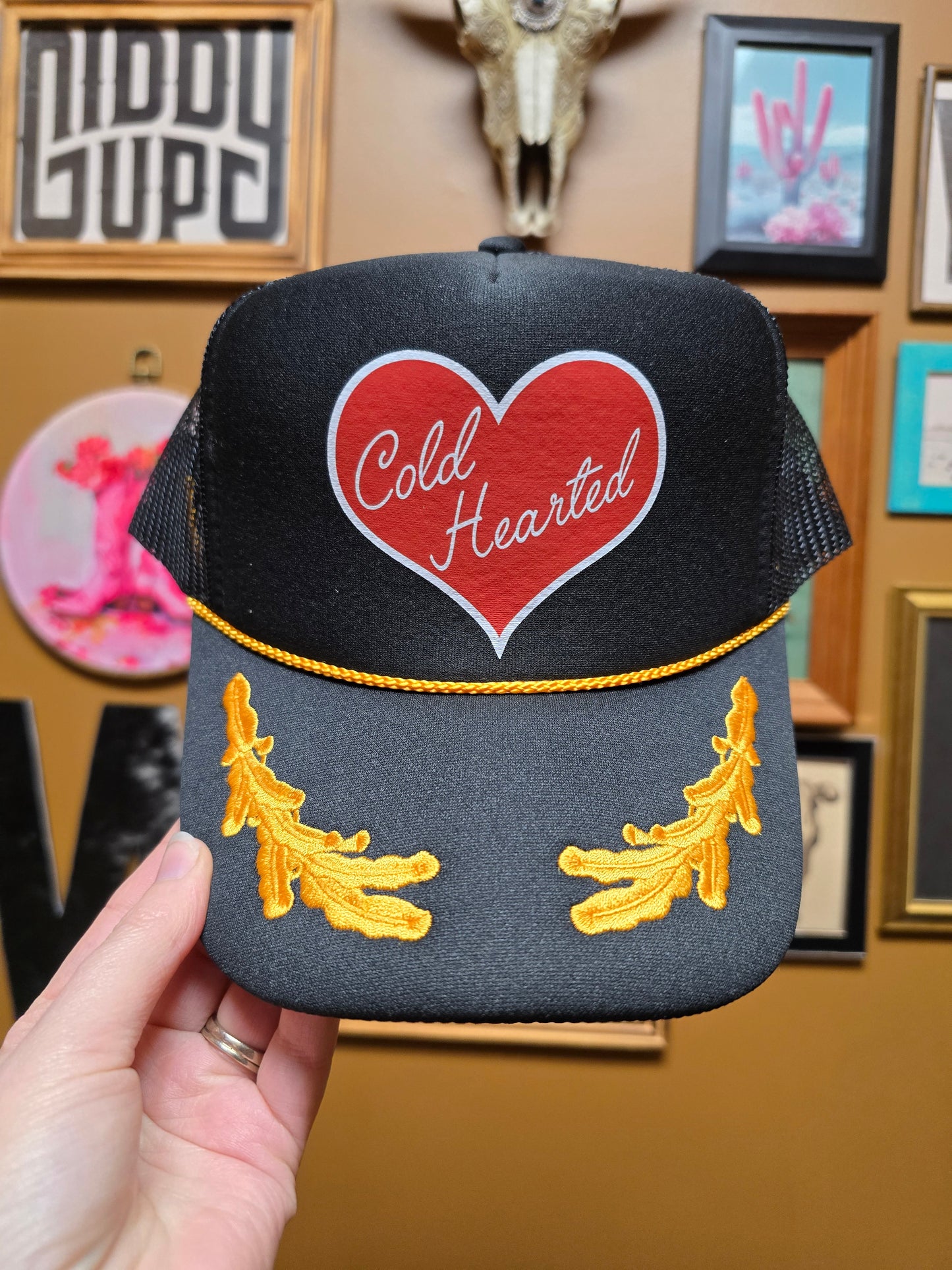 Cold Hearted Trucker Hat