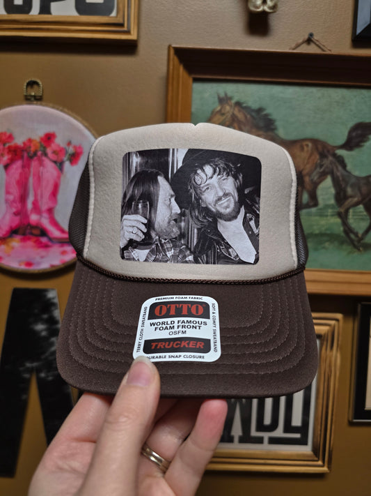 Waylon and Willie Trucker Hat