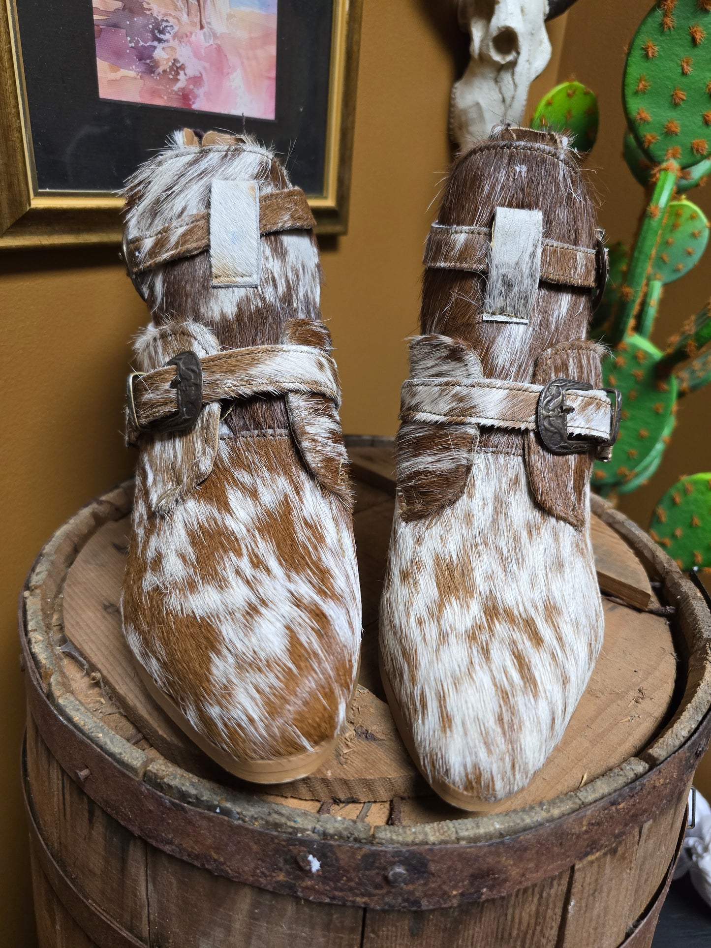 Matty Cowhide Heel [size 7]