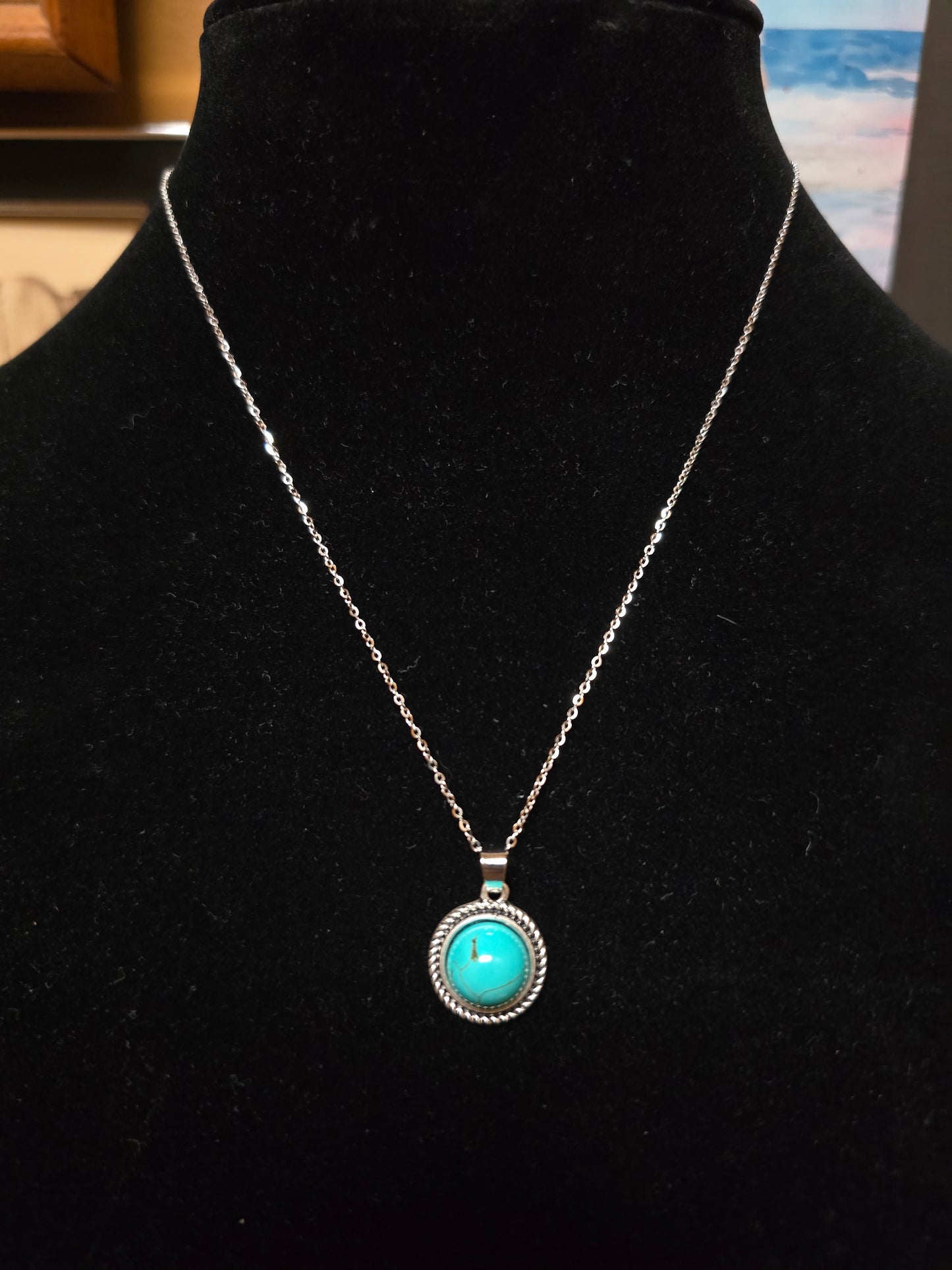 Simply Dalton Necklace [turquoise]