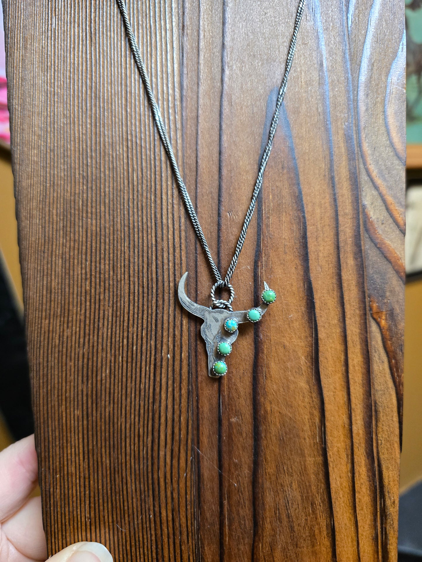 Longhorn Turquoise Necklace