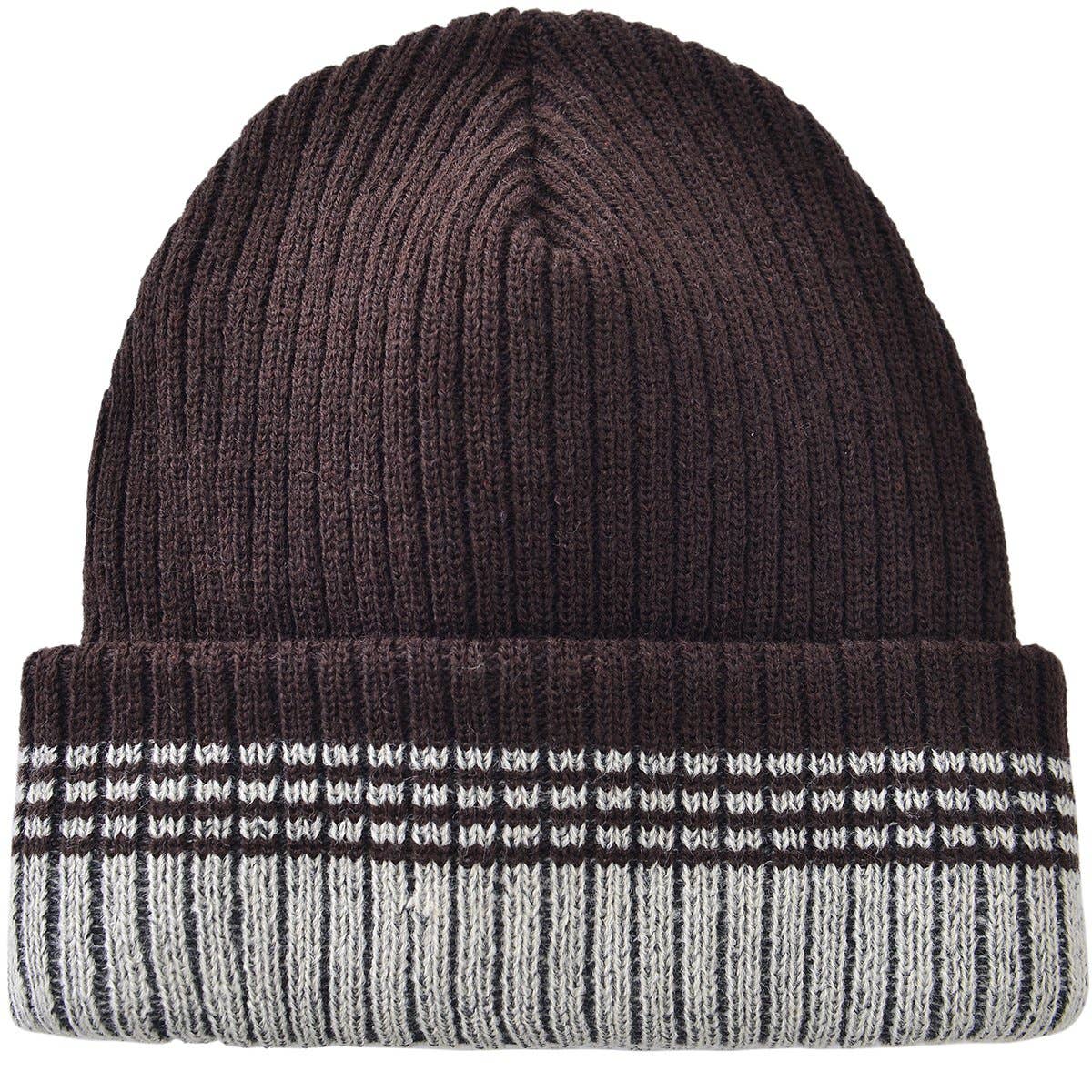 Striped Toboggan: Brown