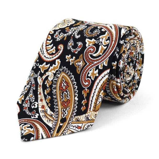 Paisley Slim Tie