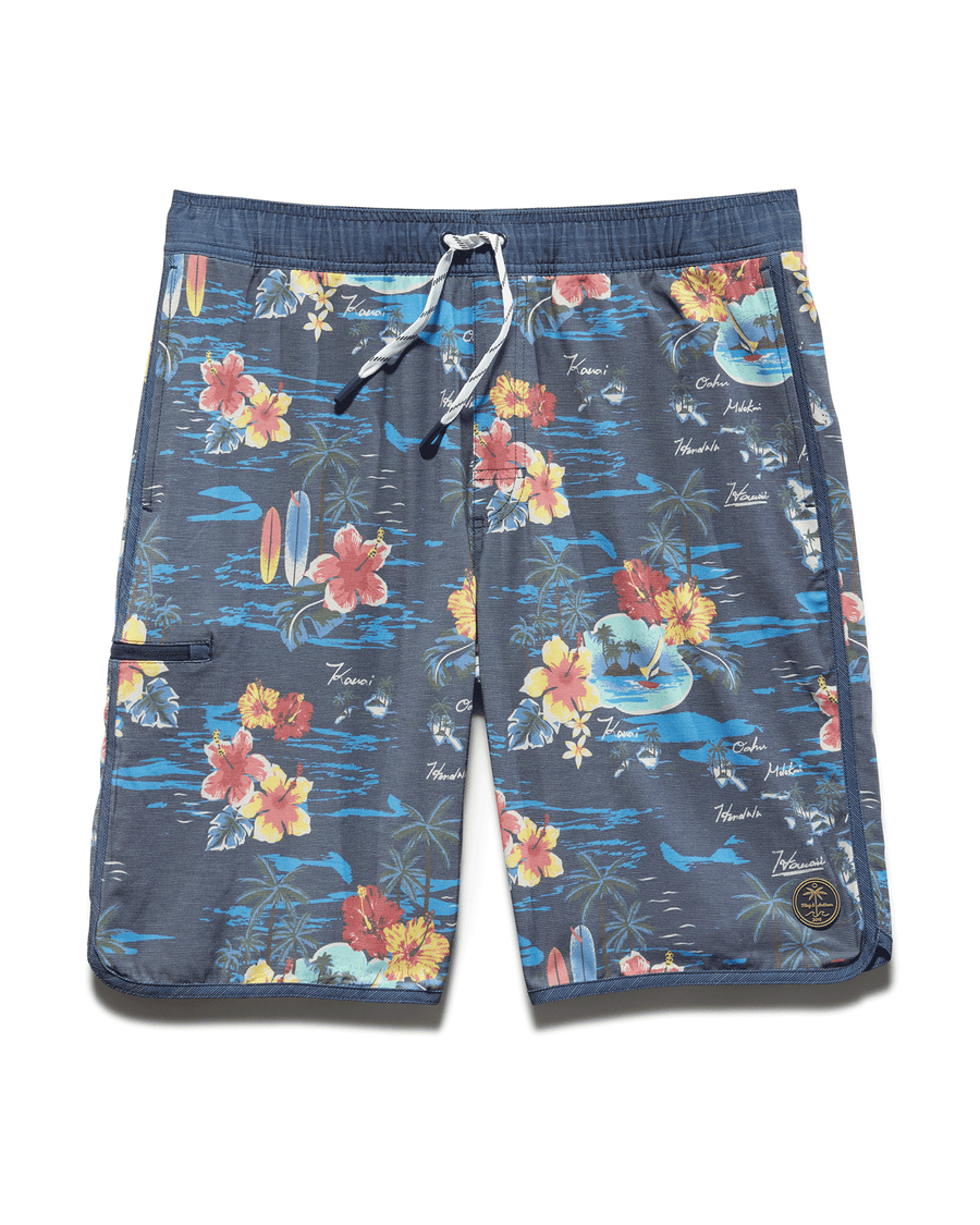 Short de bain tropical Hayfield