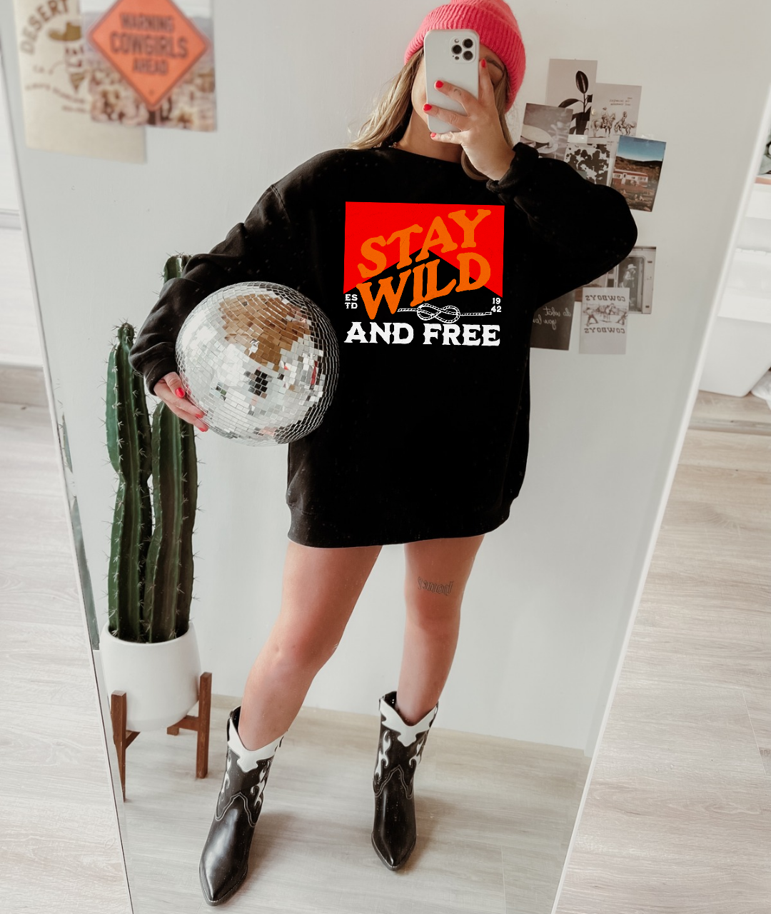 Stay Wild & Free Crewneck