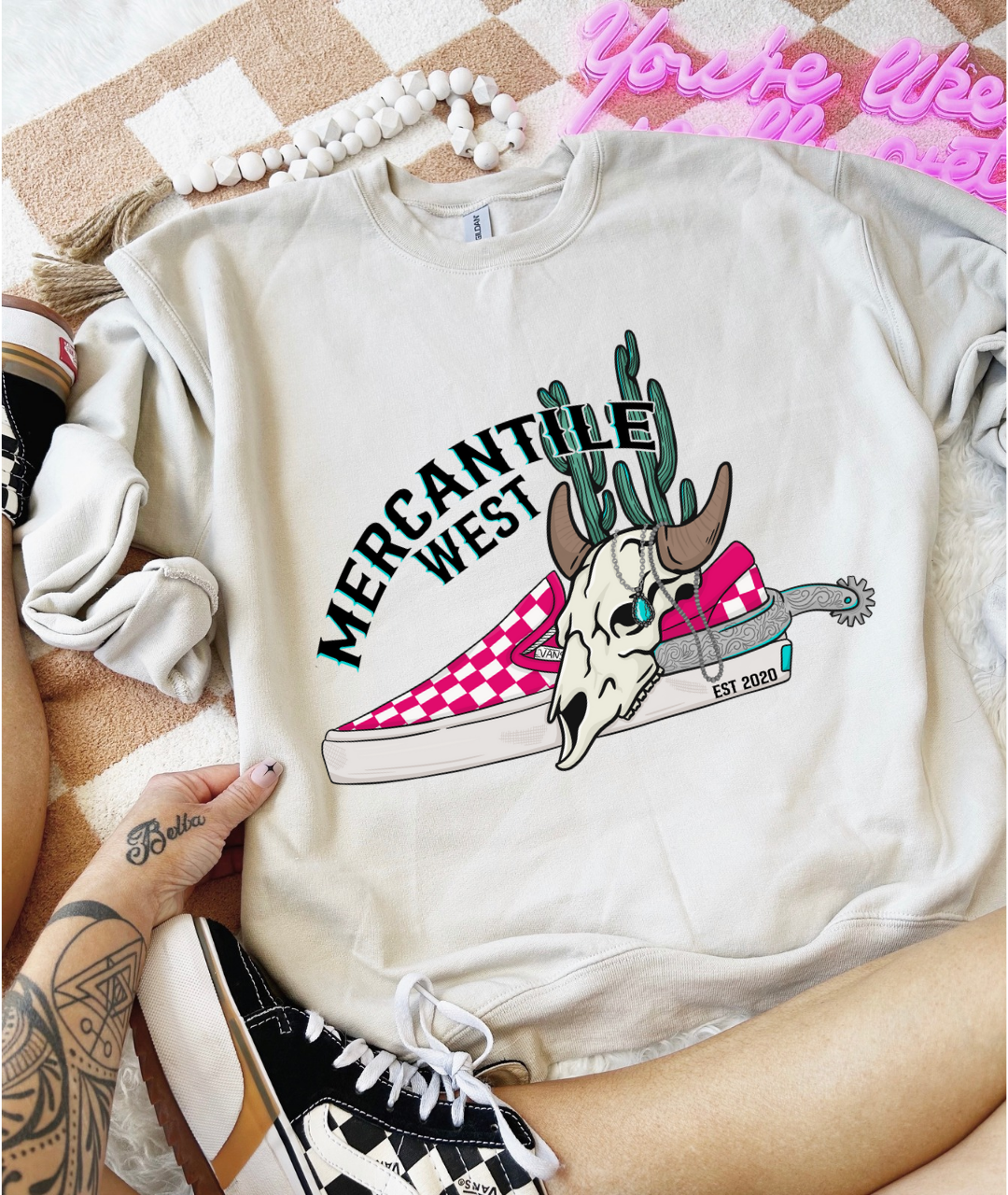 Mercantile West Crew [sand]