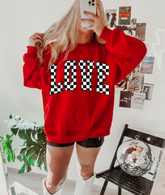 Checkered Love Crew