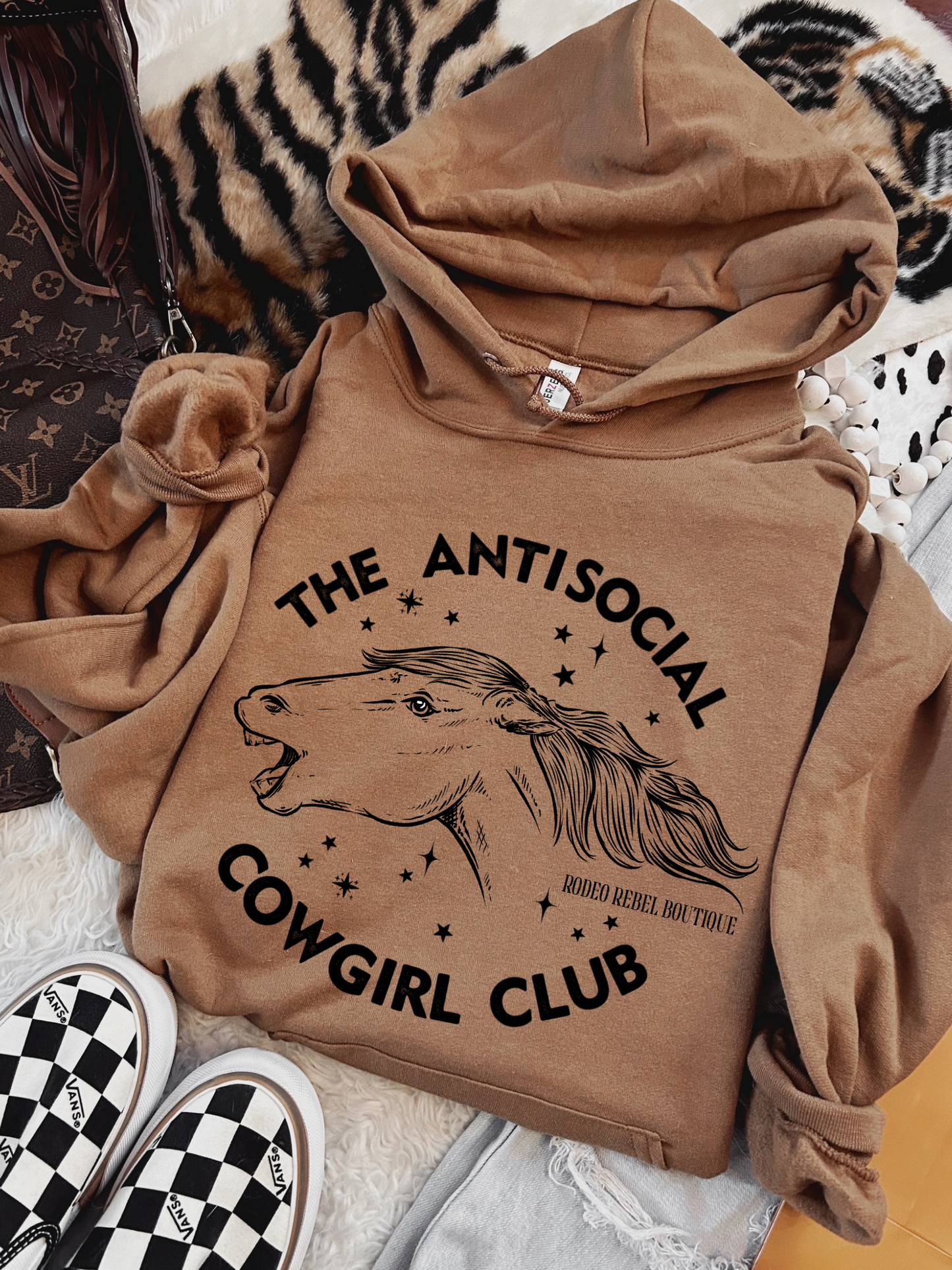 Antisocial Cowgirl Hoodie