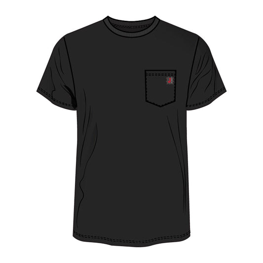 Justin WW Pocket Tee [black]