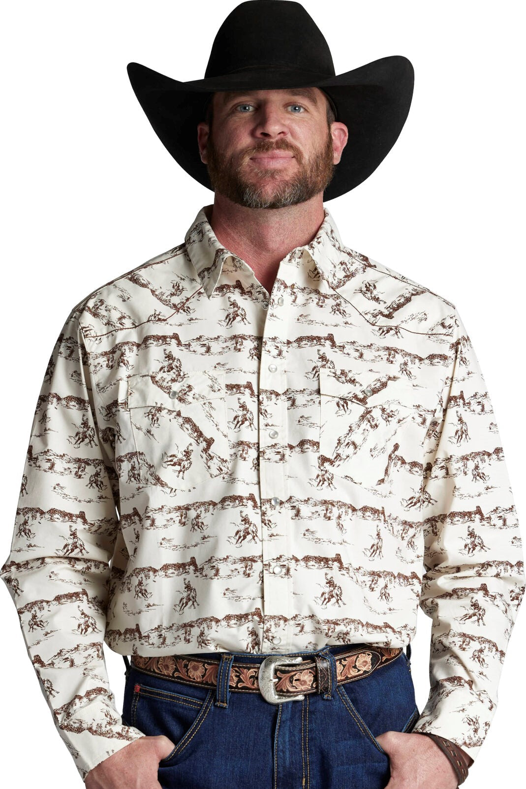 Justin & Sons Button Down [horse]