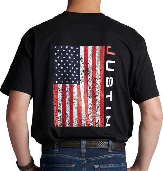 Justin Patriotic Tee [black]