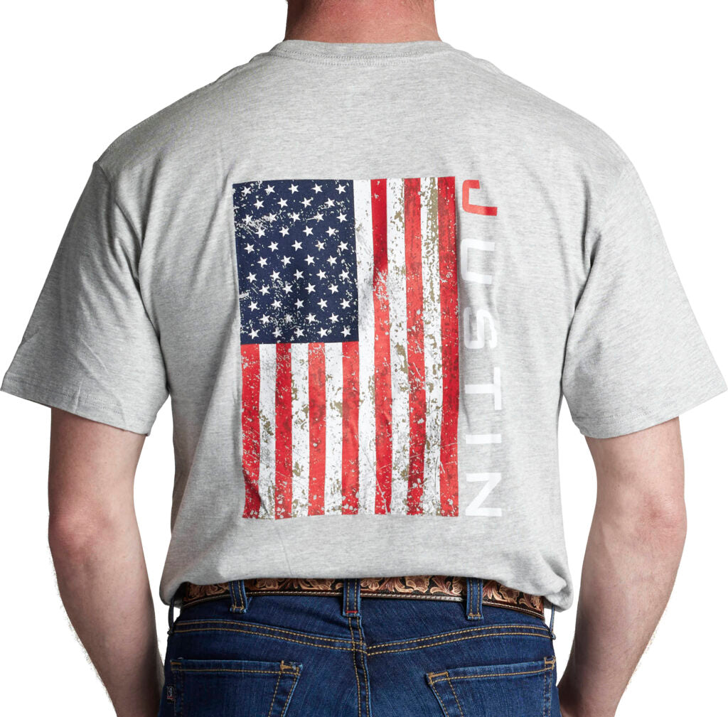 Justin Patriotic Tee [gray]