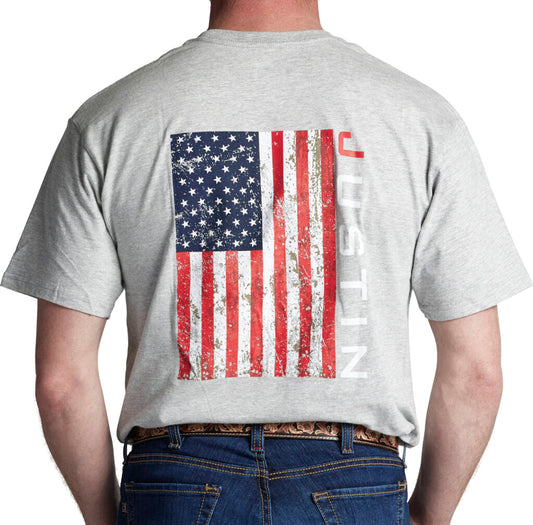 Justin Patriotic Tee [gray]