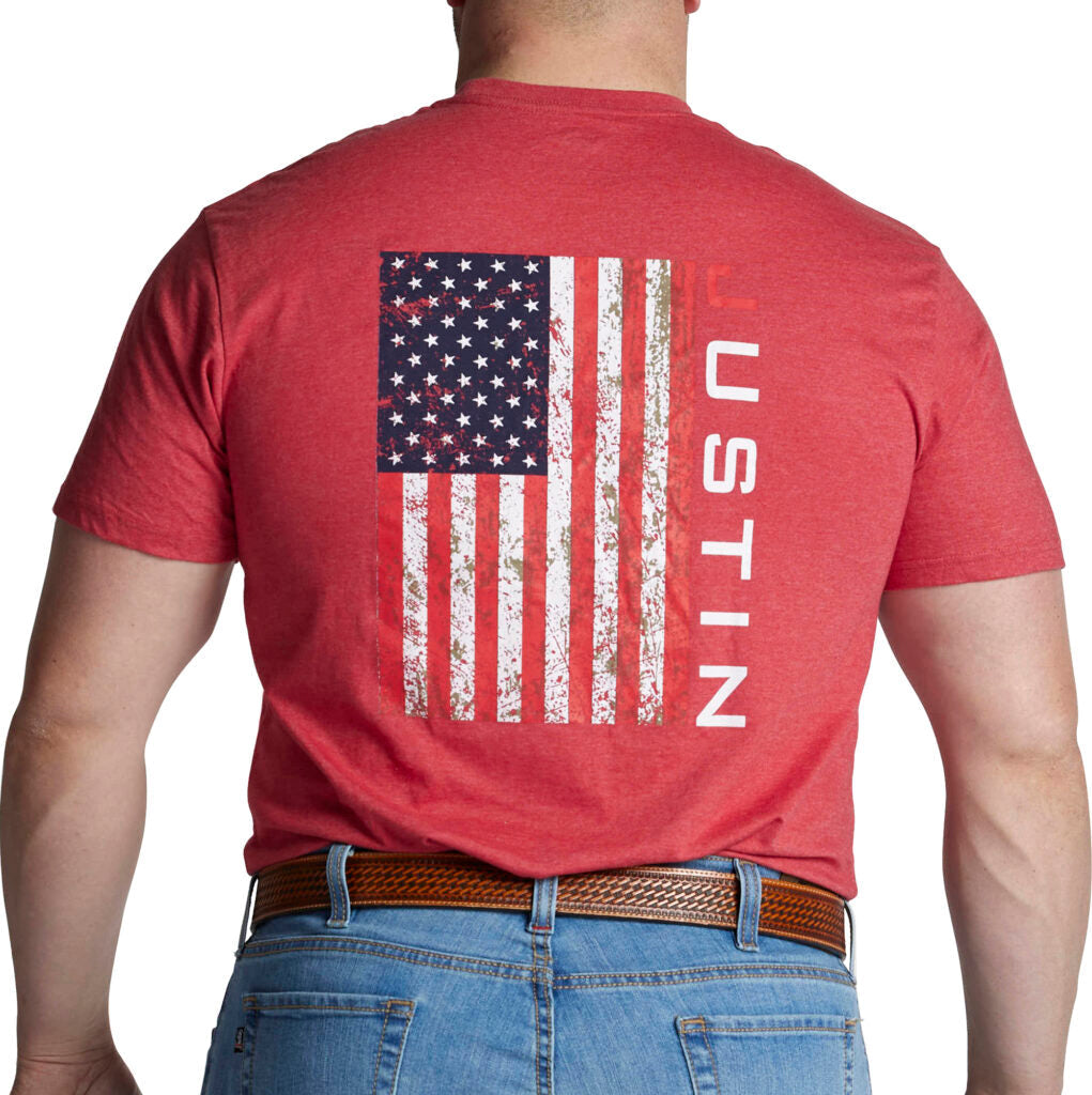 Justin Patriotic Tee [red]