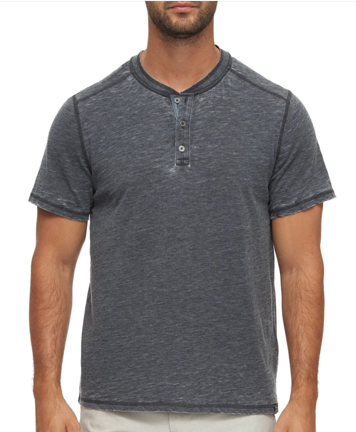 Chatham Henley [charcoal]