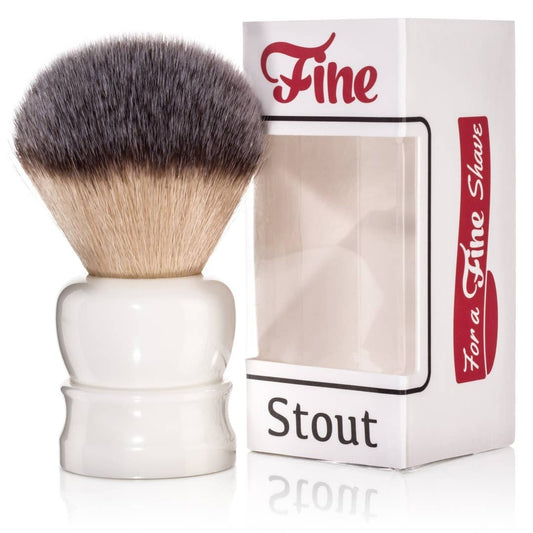 Stout Shaving Brush [white]